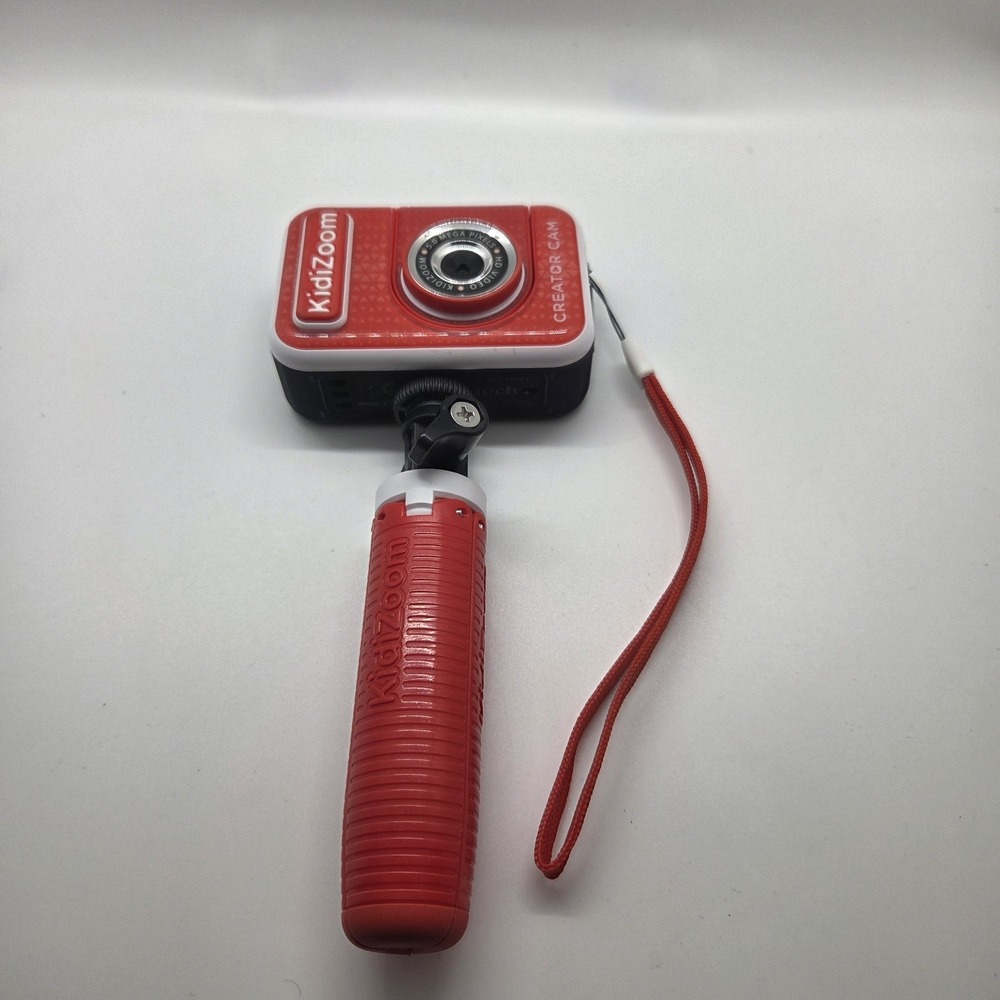 VTech KidiZoom Creator Cam HD Video Kids Red‎ Digital Camera Tested Working